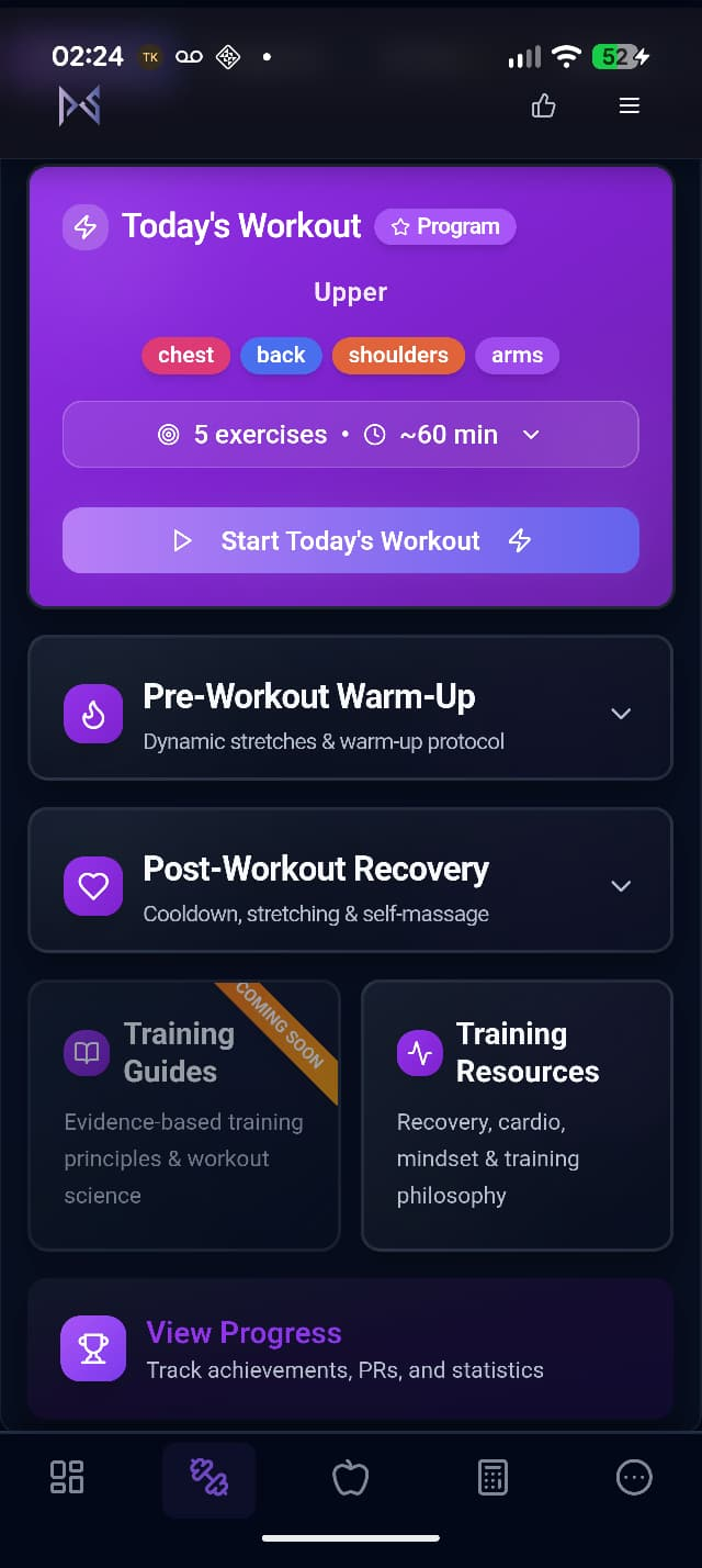Pure Strength | Free Fitness App & Supplements